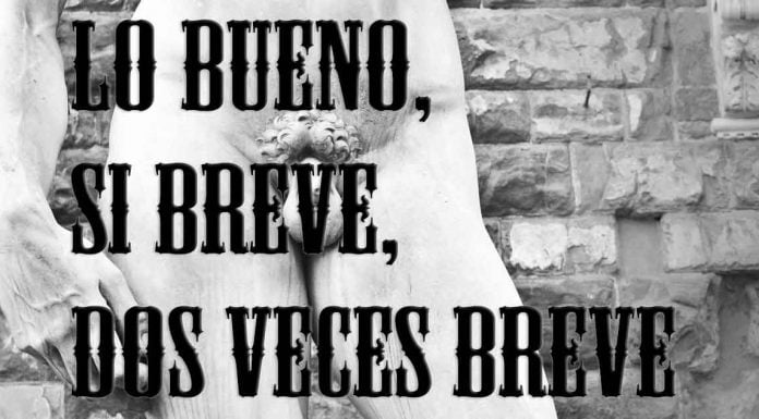 Lo bueno, si breve, dos veces breve