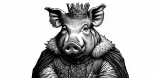 La falta de ética y el espíritu del rey de la pocilga