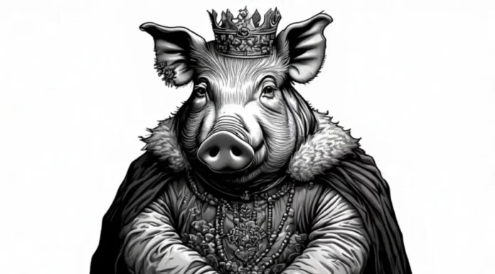 La falta de ética y el espíritu del rey de la pocilga